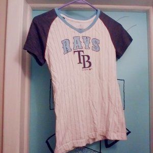 Tampa Bay Rays shirt size juniors XL